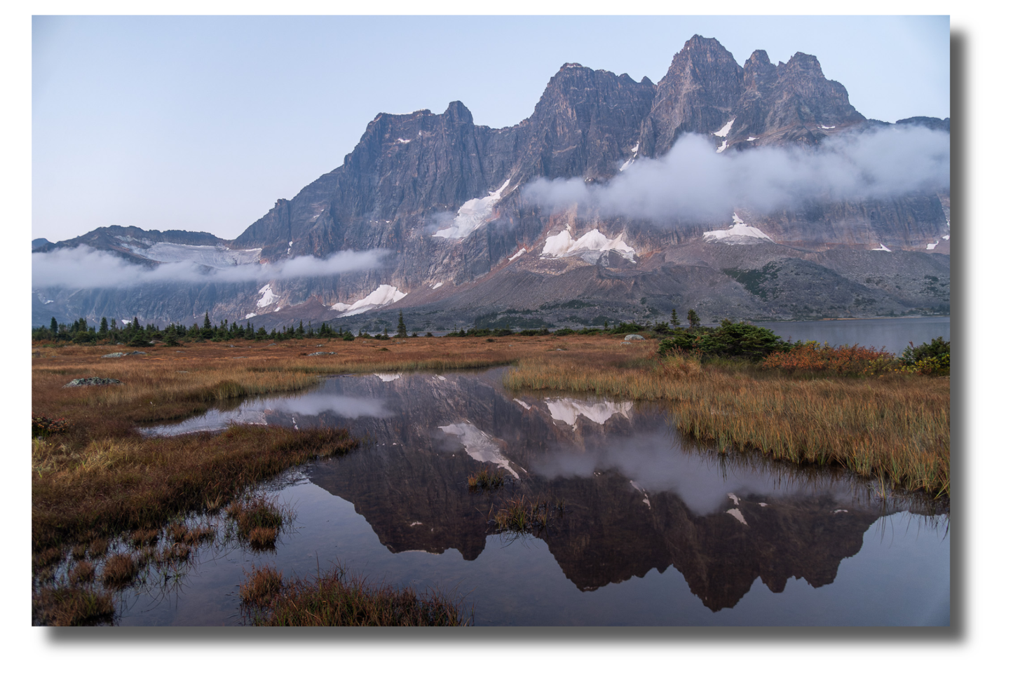 Réflection des remparts